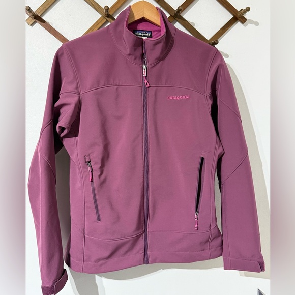 PATAGONIA Polartec Windbloc Women's Jacket Mauve/Dust pink Softshell Size M